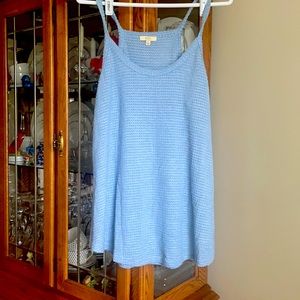 Spaghetti Strap Knitted Tank